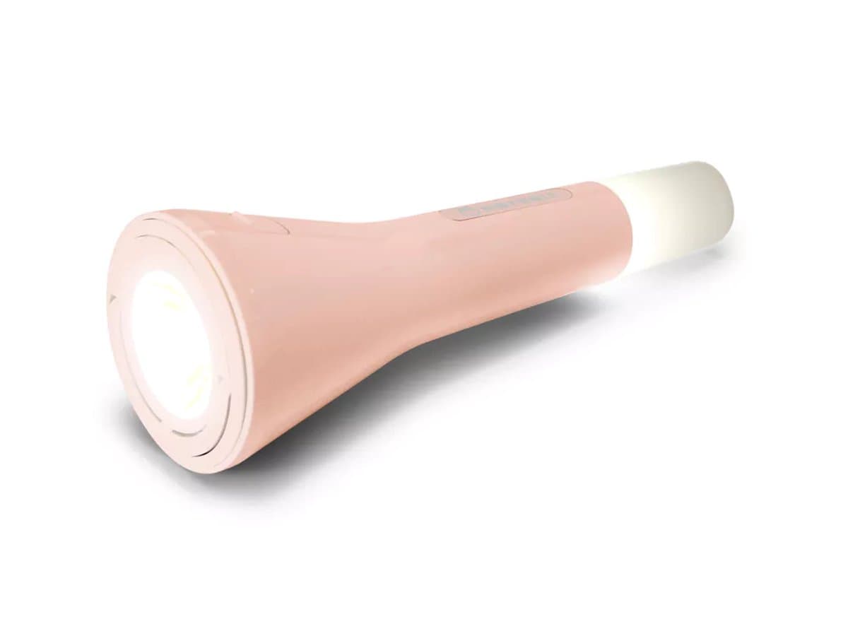 KIDYWOLF KIDYFLASHLIGHT Kinder Zaklamp Nude – 3-in-1 Lamp (Zaklamp, Tafellamp, Hanglamp), USB-C, 4+