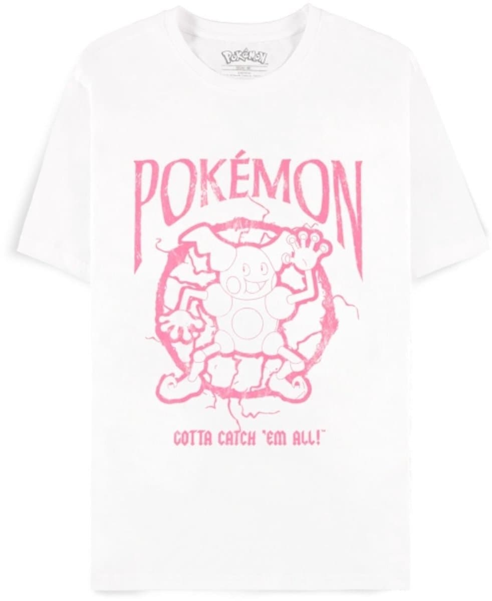 Pokémon Mr. Mime Heren T-shirt - wit - XL