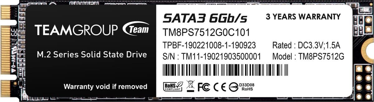 Team Group MS30 256 GB M.2 SATA III