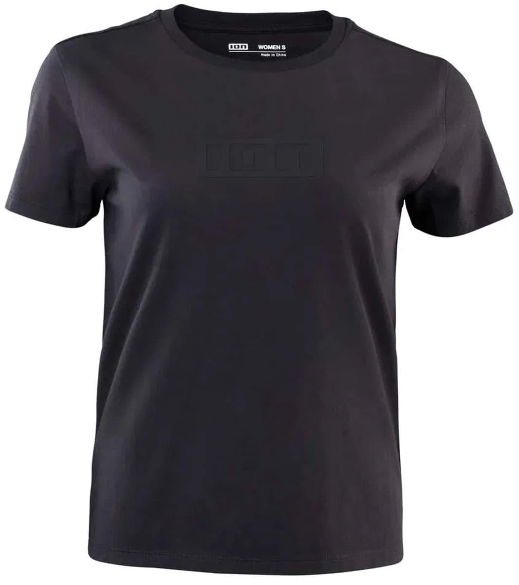 Ion Ionic T-shirt Met Korte Mouwen Zwart S Vrouw