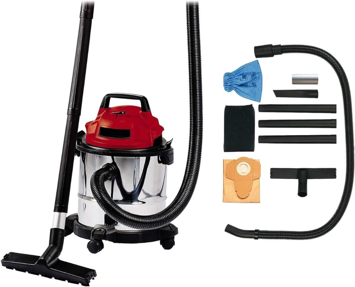 Aura® Bouwstofzuiger Zonder Zak - Alleszuiger Met Accessoires - Stofzuiger - Meerkleurig - 46cm x 37cm x 46cm