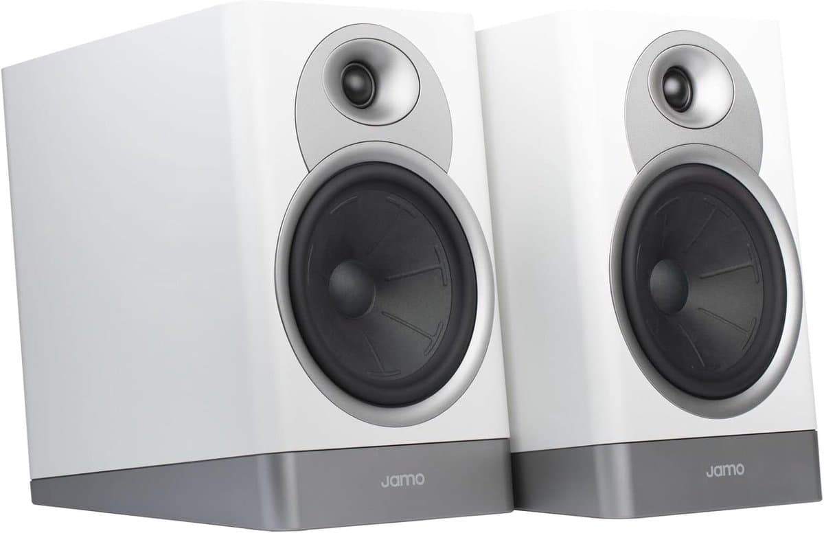 Boekenplank Luidsprekers - Compacte Speakers - Home Cinema - 17cm Woofers - 7 Inch - Grijs