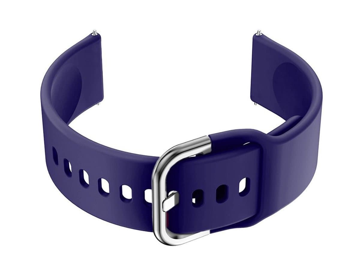Pacific U01 - Smartwatch Band - 18mm - Blauw - Zilver