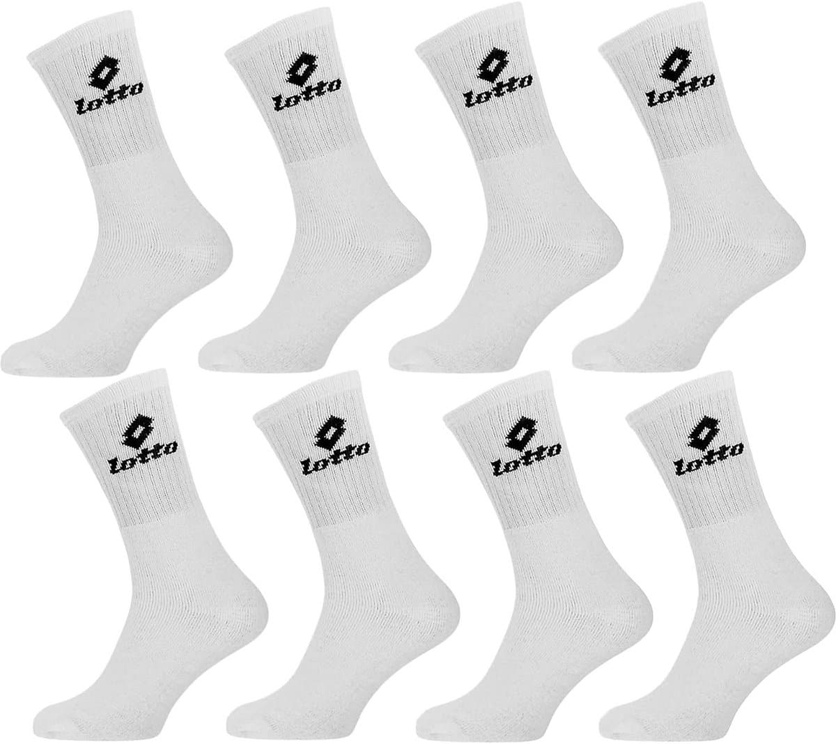 Sportkousen voor Heren - Set van 6 Paar - Zwart