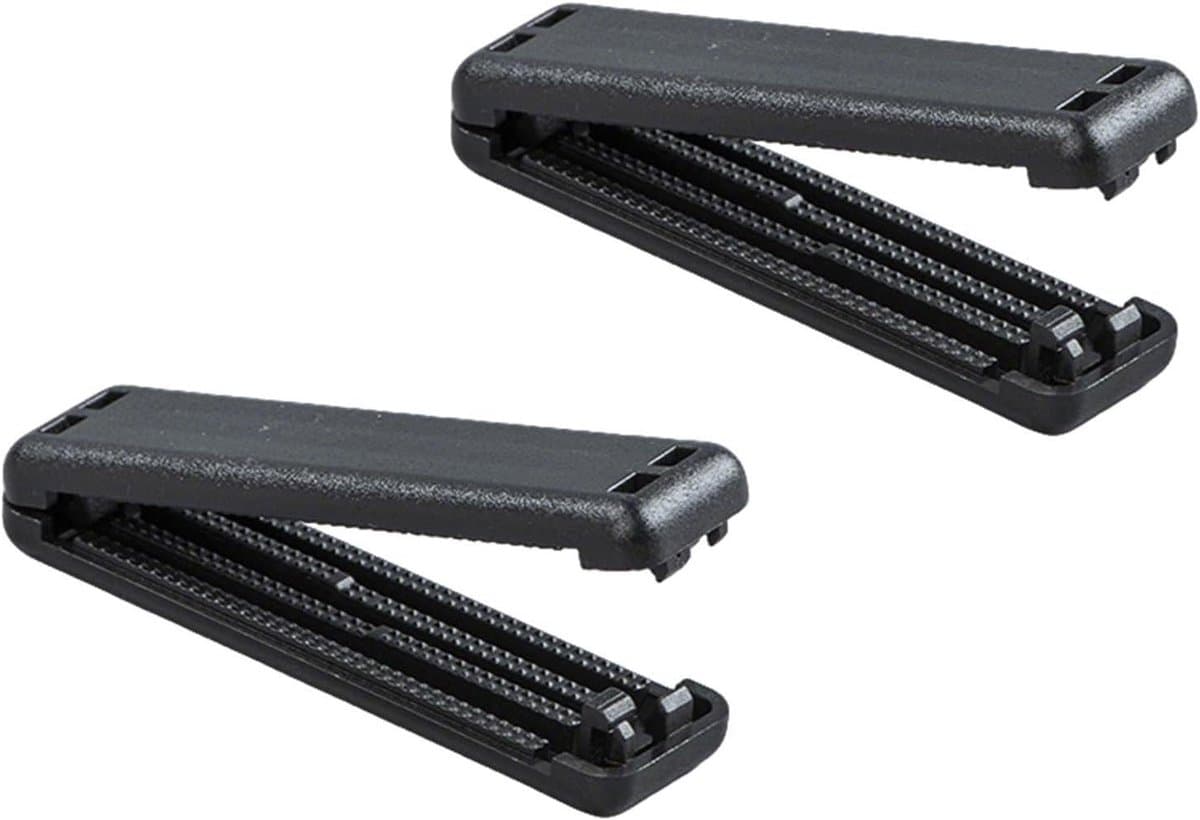 Veiligheidsgordelstopper voor auto, 2 stuks, universeel, ergonomische clip, vermindert druk op schouder en nek, eenvoudig te installeren, verhoogt rijcomfort en veiligheid