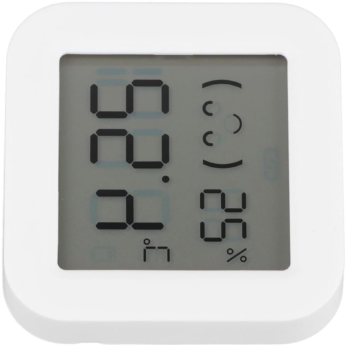 Hygrometer Thermometer - Vochtigheidsmeter Alarm - Binnenklimaat Monitoren - WiFi-verbinding - 5 x 4 x 2 cm - Wit