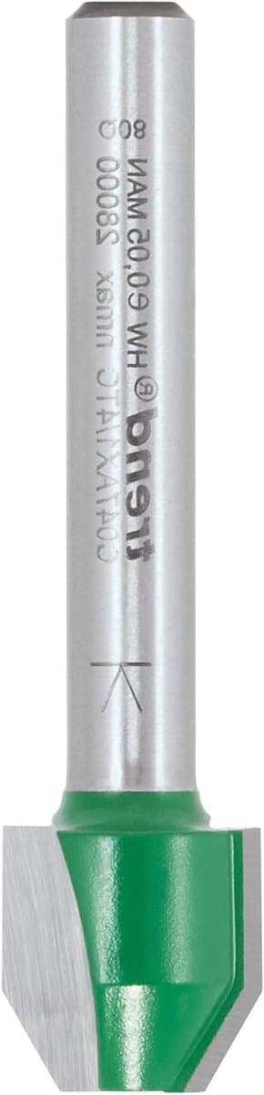 Combi Trimmer Frees - Router Bit - Precisie Houtbewerking - Hardmetalen Punt - 12.7Mm Schacht - Zilver