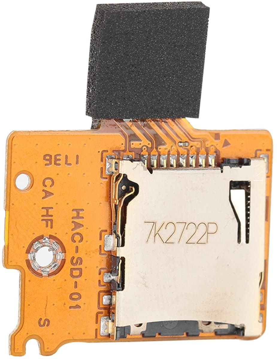 Dailygoody - Reader Board - Geheugenkaartlezer - Hoogwaardige kwaliteit - Zwart - Kaartsleuf - Geschikt voor console - Compact model