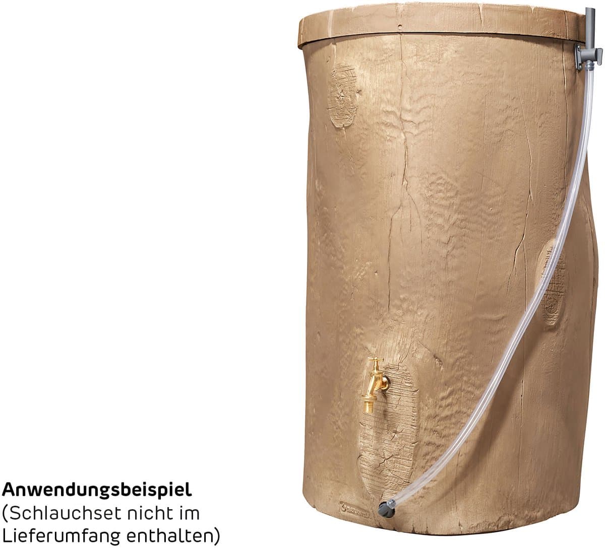 GARANTIA Regenton WOODSTOCK Boomstam 400 Liter lightwood