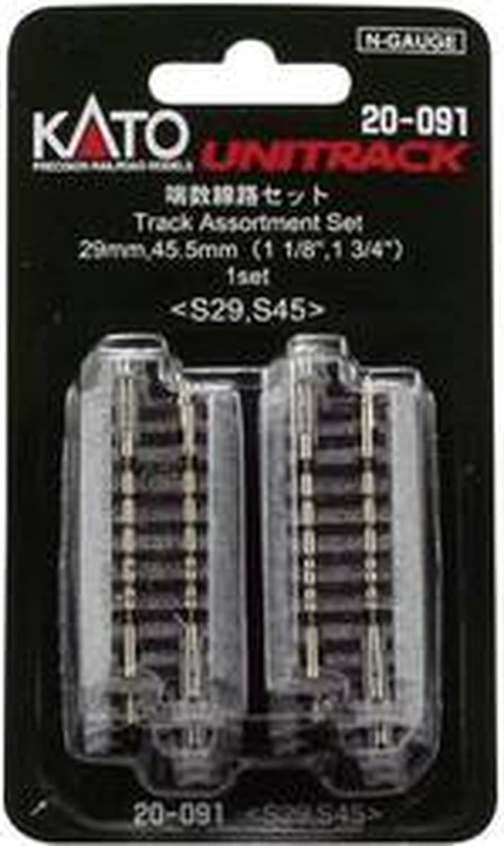 N Kato Unitrack 7078015 Overgangsrails 45 mm 1 set(s)
