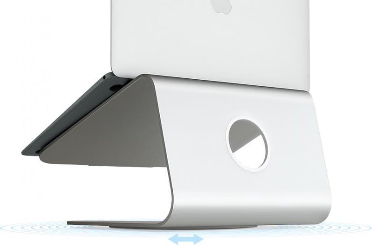 Rain Design mStand 360 Laptop Stand + Swivel Base Silver
