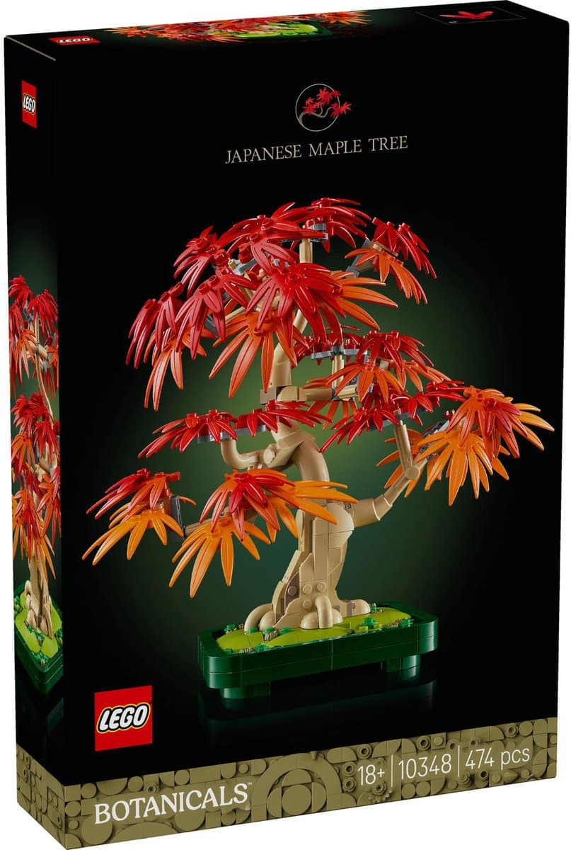 LEGO Botanicals Japanse Esdoorn Bonsaiboompje 10348