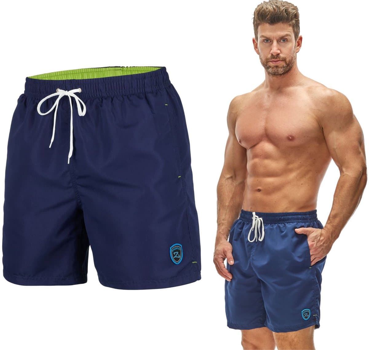 ZAGANO - Zwemshort heren - Maat M - Sneldrogende - Sport zwemshort - Strandshort heren