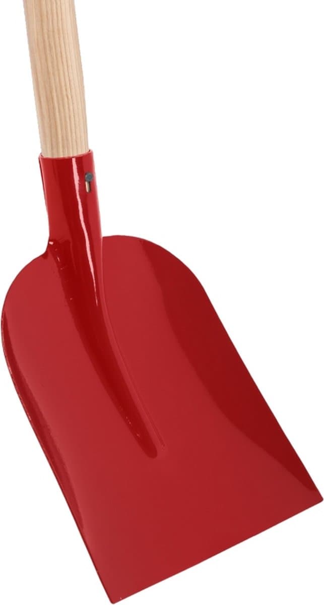 Talen Tools – Betonschop – Gehard staal – Rood – Dubbel Gebogen - Essenhouten steel – 110 cm