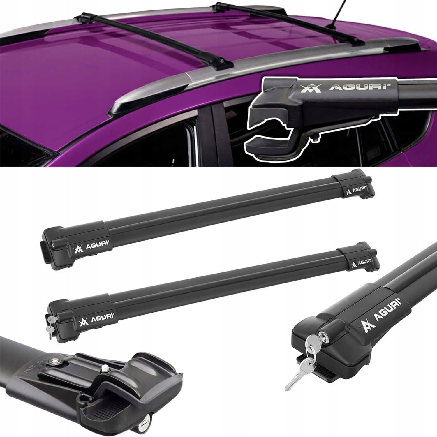 Dakdragers Aluminium voor Mercedes M-Klasse (W166) 2011-2015