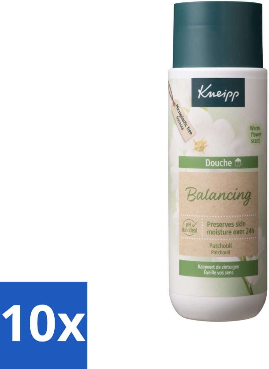 Kneipp - Douchegel - Patchouli - 200 ml - Bulkverpakking - 10 stuks