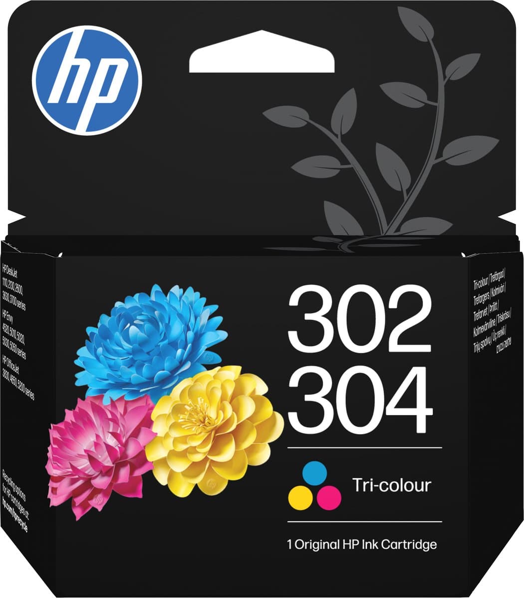 HP 302/304 originele driekleureninktcartridge