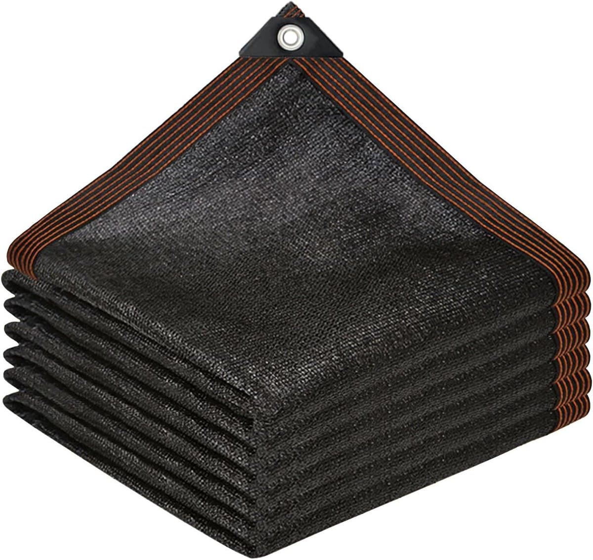 Rechthoekig Zonnezeil - Schaduwdoek Balkon - Zonlicht Blokkeren - Ademend Mesh Materiaal - 2x2m - Zwart