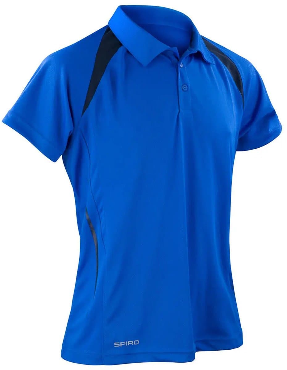 Spiro Team Spirit Polo - Royal/Navy - S