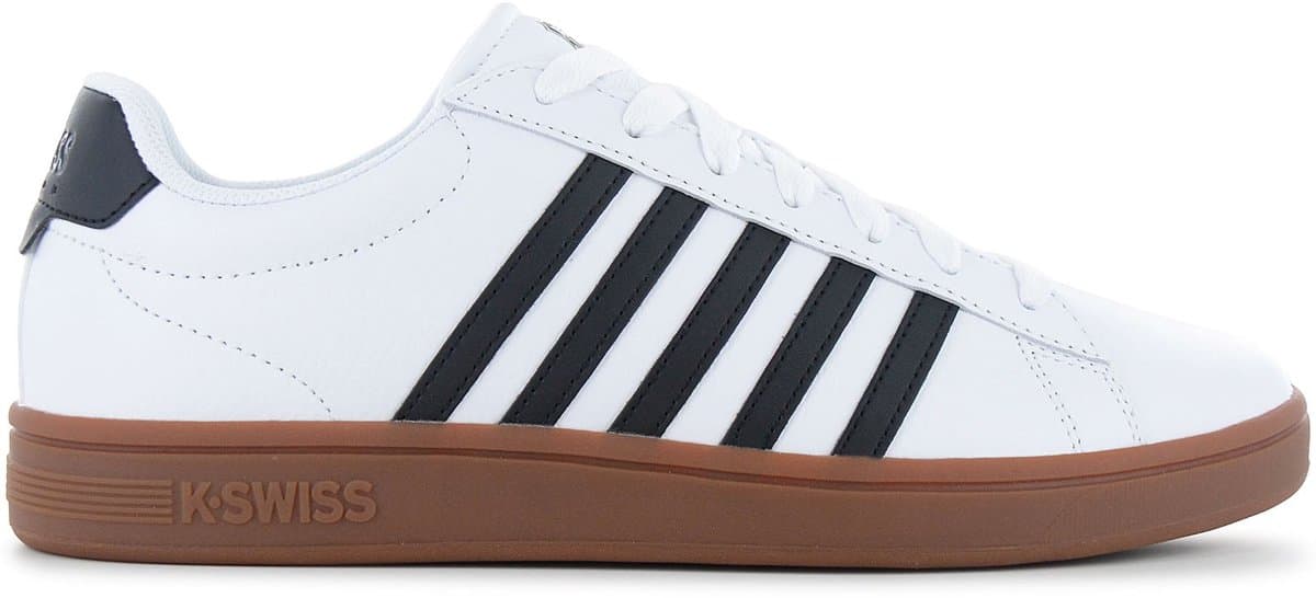 K-Swiss Court Tiebreak 2 II - Heren Sneakers Schoenen Wit 04413-168-M , Maat: EU 42