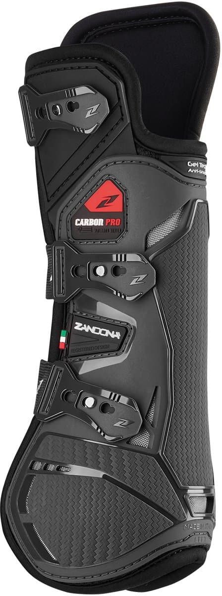 Zandona Peesbeschermers Carbon PRO - Black - M