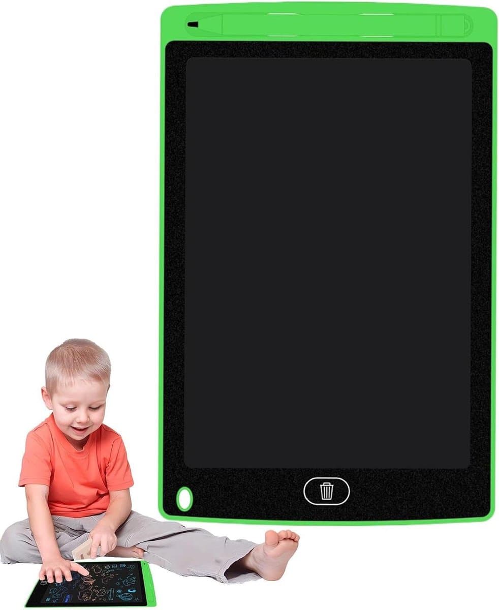 Lcd Tekenbord Kinderen - Tekentablet Schrijfbord - Creatief Tekenen - Oogvriendelijk Regenboogscherm - 85 inch - Meerkleurig