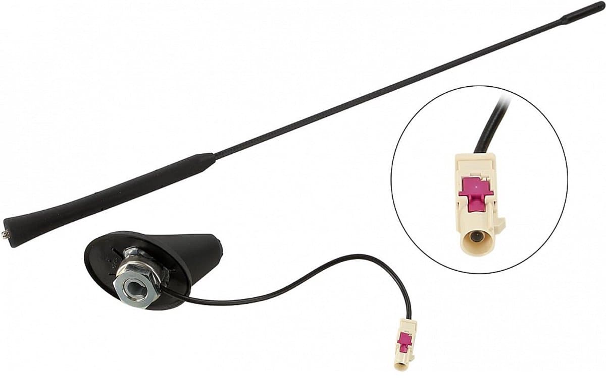 Calearo Dakantenne AM / FM 45° helling passief