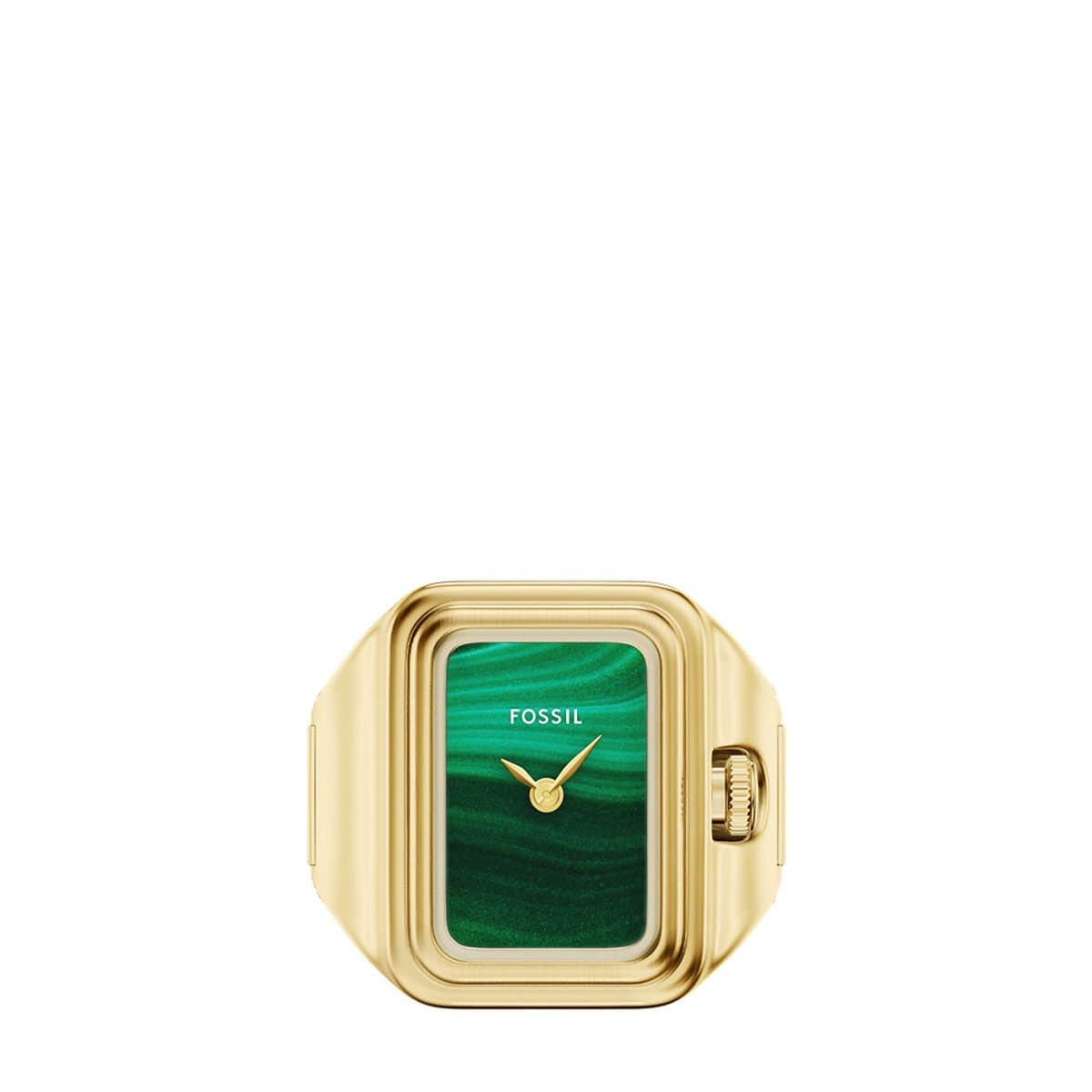 FOSSIL RAQUEL WATCH RING Dames Horloge 14 mm - Goudkleurig