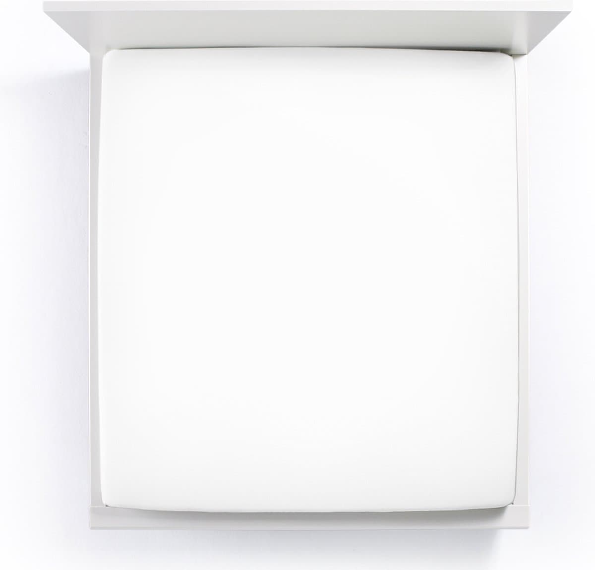 Bella Donna La Piccola Topperhoeslaken - wit-1000 120x200