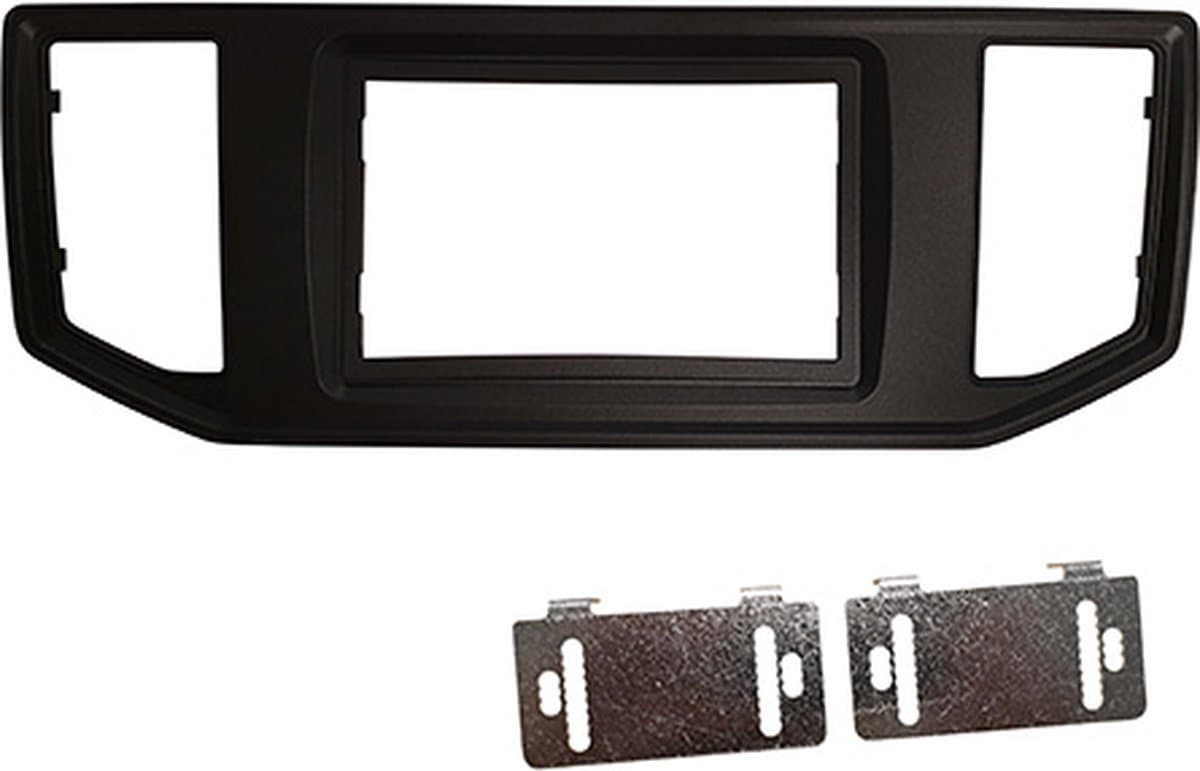 2-DIN FRAME montage VW Crafter 2017 - Zwart