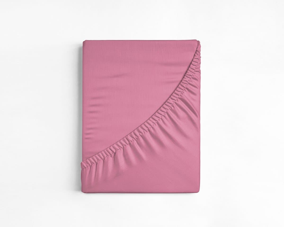 Dreamhouse Katoen Hoeslaken - 200x220 cm - Roze - Lits-Jumeaux