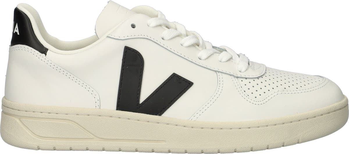 VEJA V-10 Men Sneakers - Leer - Heren - Wit - Maat 42