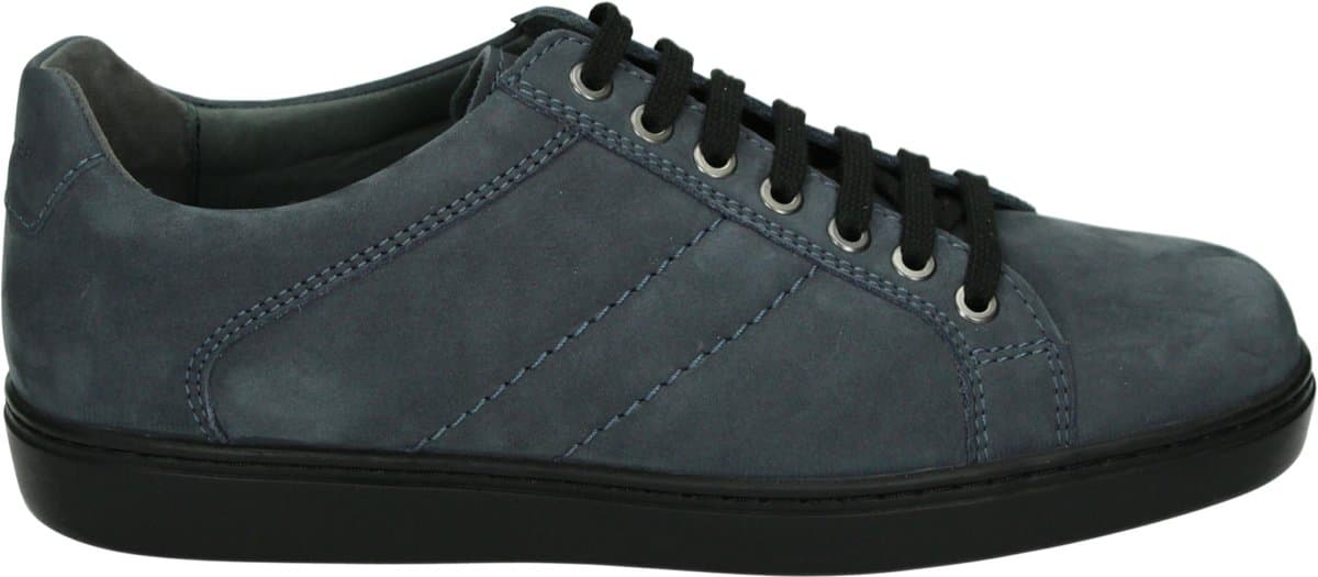 Strober - LARS 58059G3 - Vrije tijdsschoenenHeren veterschoenHeren sneakersCasual - Kleur: Blauw - Maat: 44