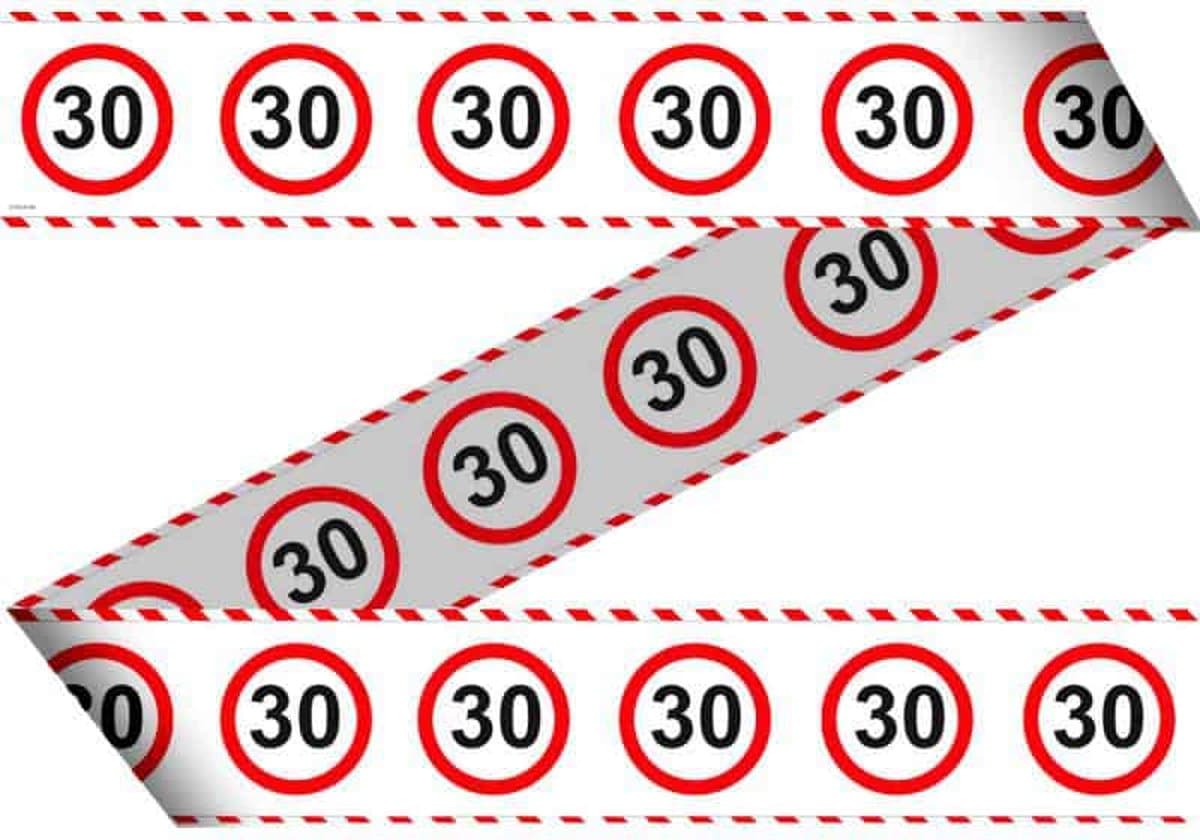 Folat - Markeerlint verkeersbord 30 (15 meter)