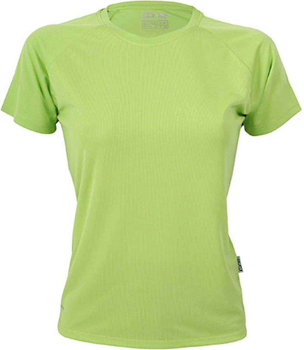 Damessportshirt 'Tech Tee' met korte mouwen Apple Green - XS