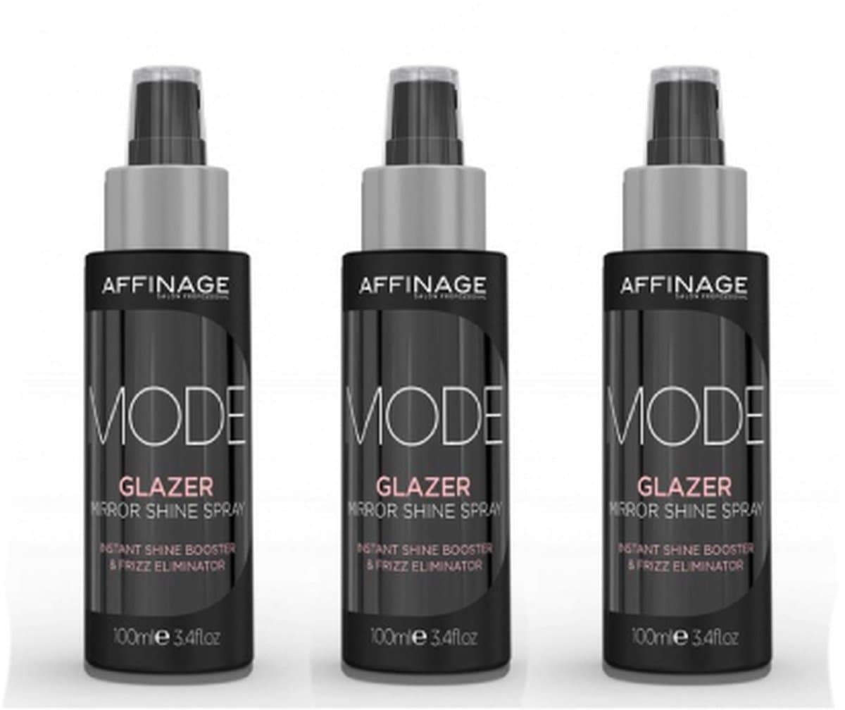 Affinage Mode Glazer Shine Spray -3 x 100ml