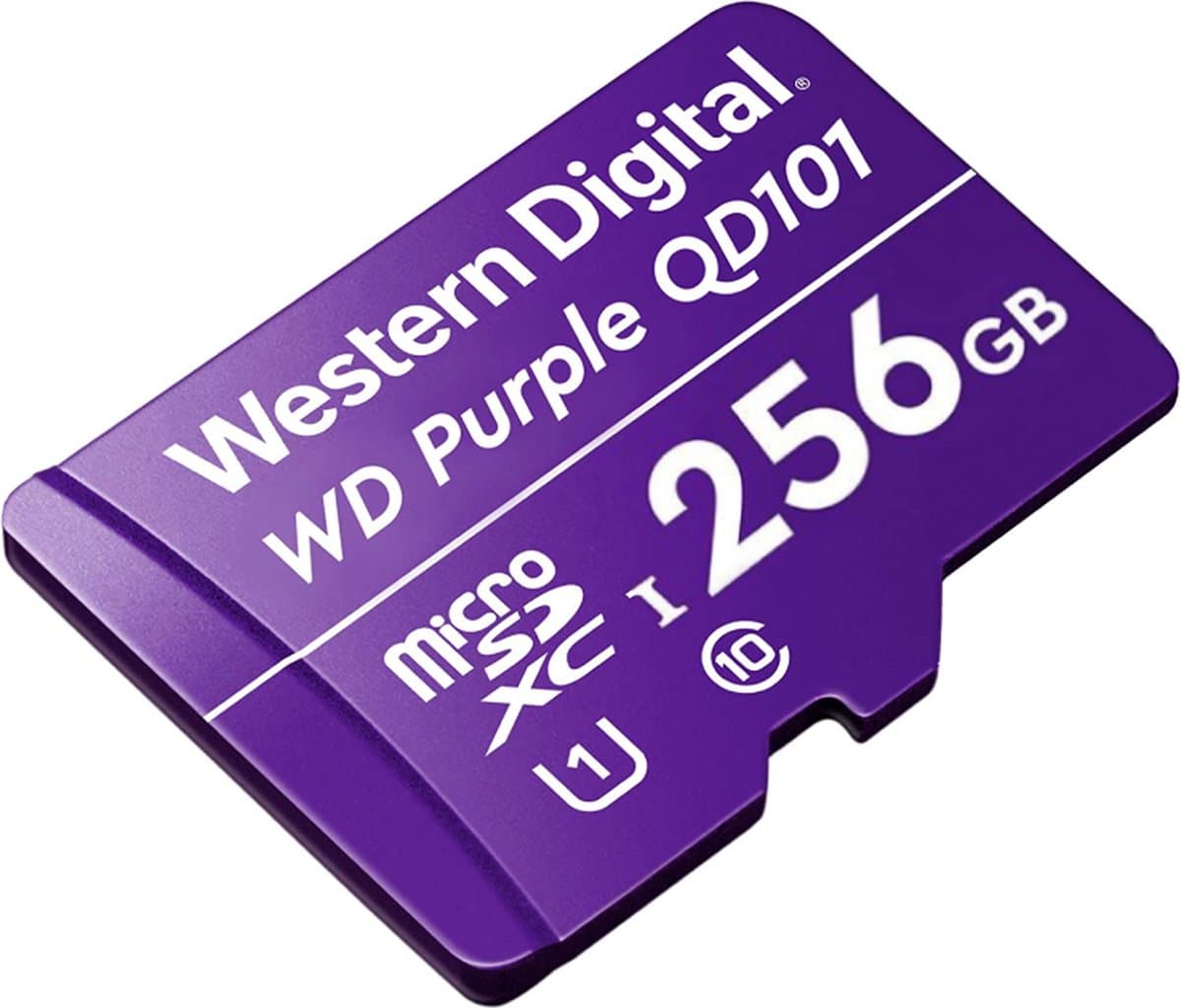 Western Digital WDD256G1P0C WD Purple 256GB microSD geheugenkaart voor bewakingscamera's