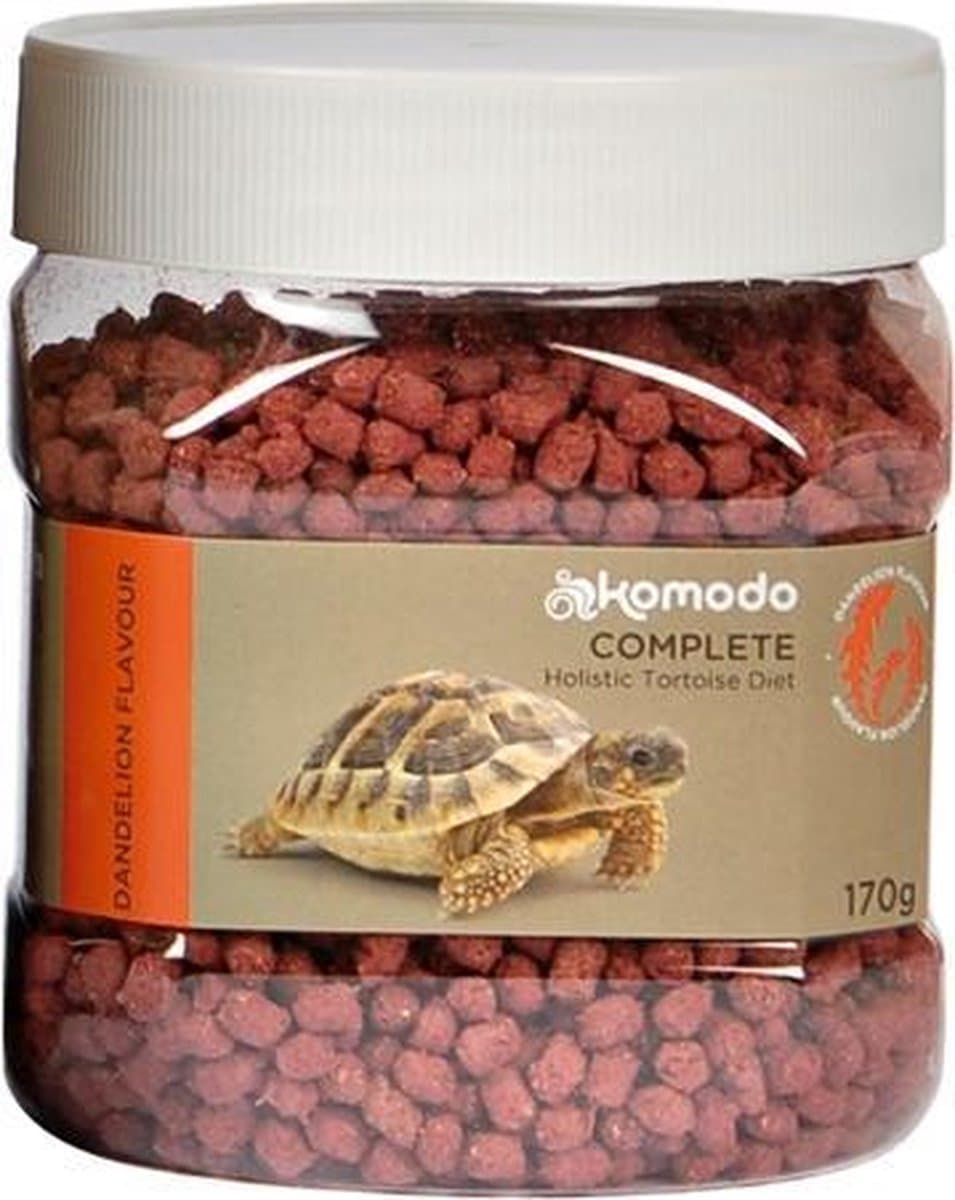 Komodo Voer Schildpad Paardebloem 170 gr