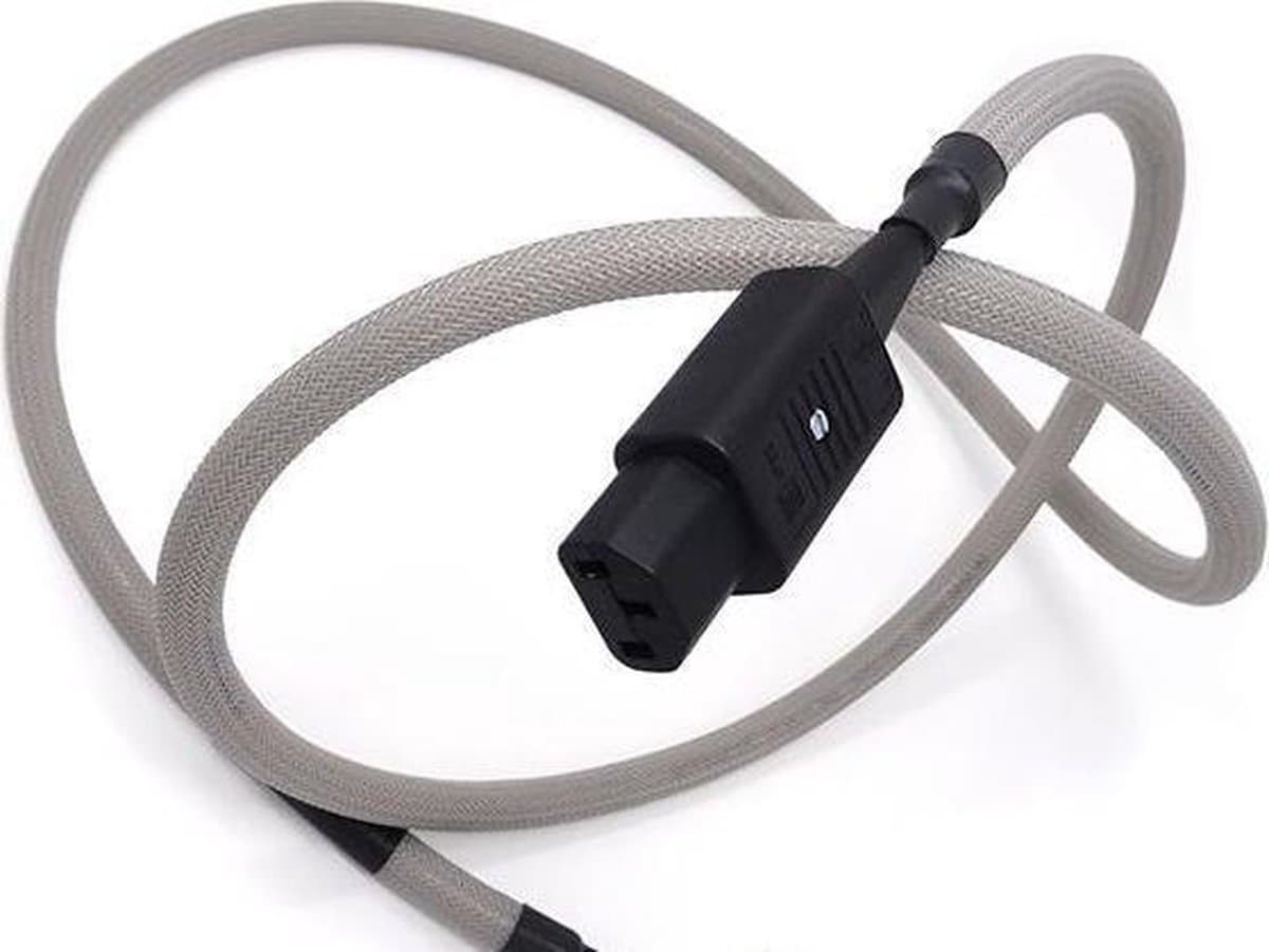 The Chord Company Shawline Power Chord Euro 1m - Stroomkabel