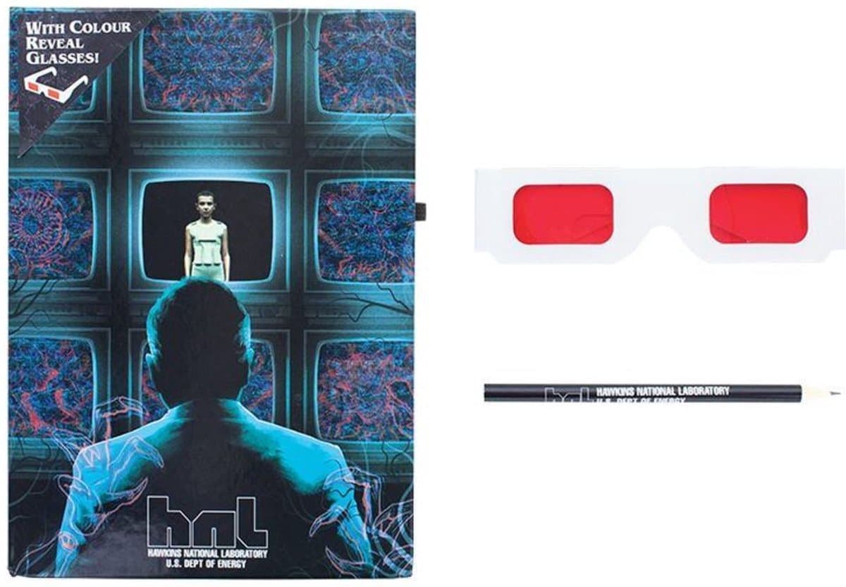 Stranger Things - Hawkins Lab Colour Change Notebook