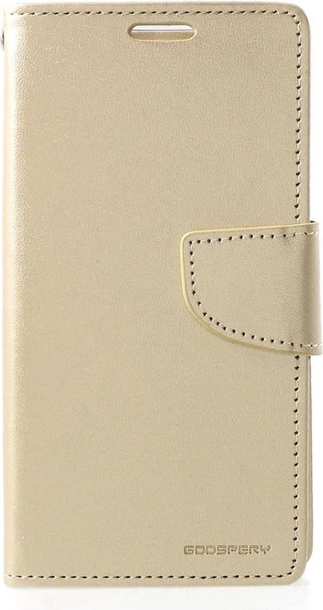 Mercury Goospery - Geschikt voor Samsung Galaxy S10e Hoesje - Wallet Case Goud