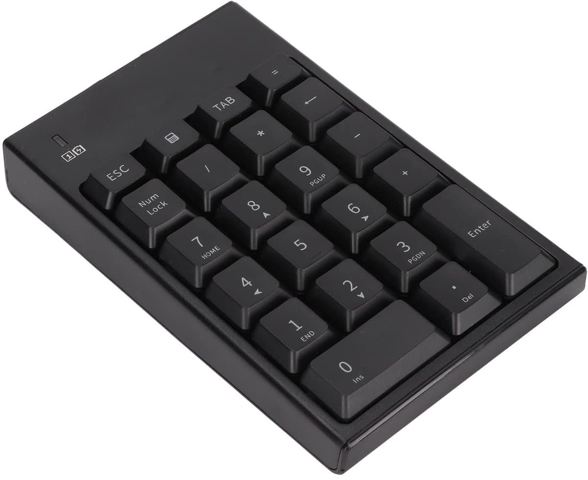 Store_9 - Draadloos Numeriek Toetsenblok - 22 Toetsen - Plug-and-play - Compact formaat - Financiële Boekhouding - Voor Laptop en Computer