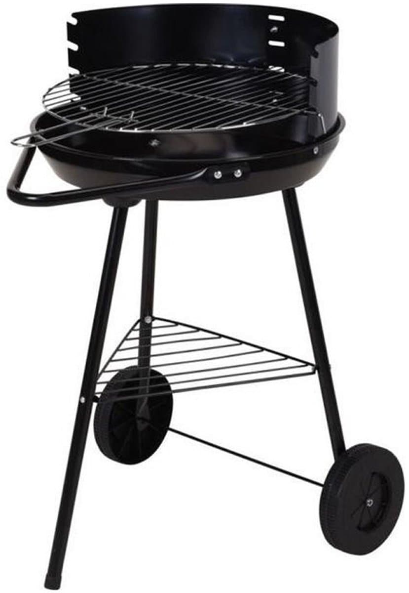 Koopman Serie - Houtskoolgrill - 37cm - Mobiel - Staal