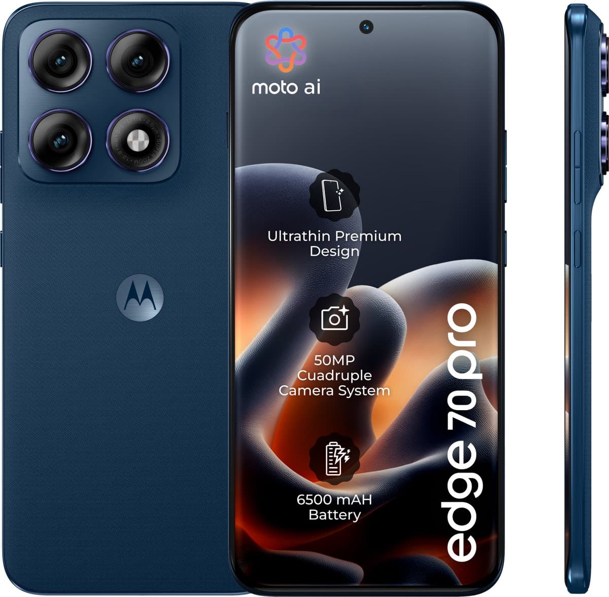 motorola edge 70 pro - 8/256GB - PANTONE Titan