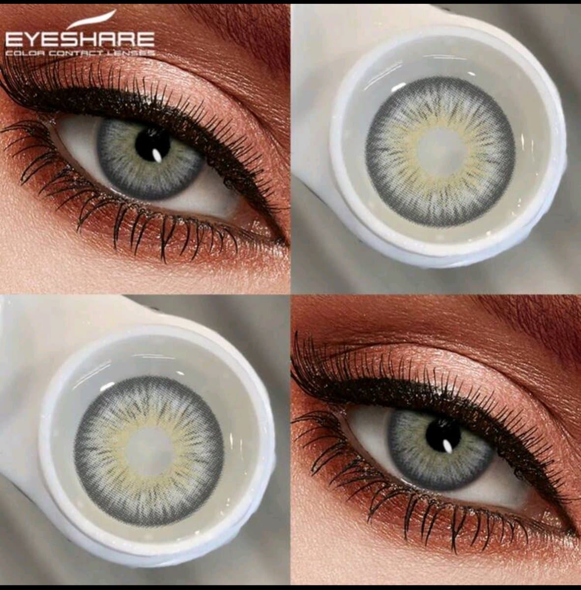 Kleurlenzen Sahara Gray