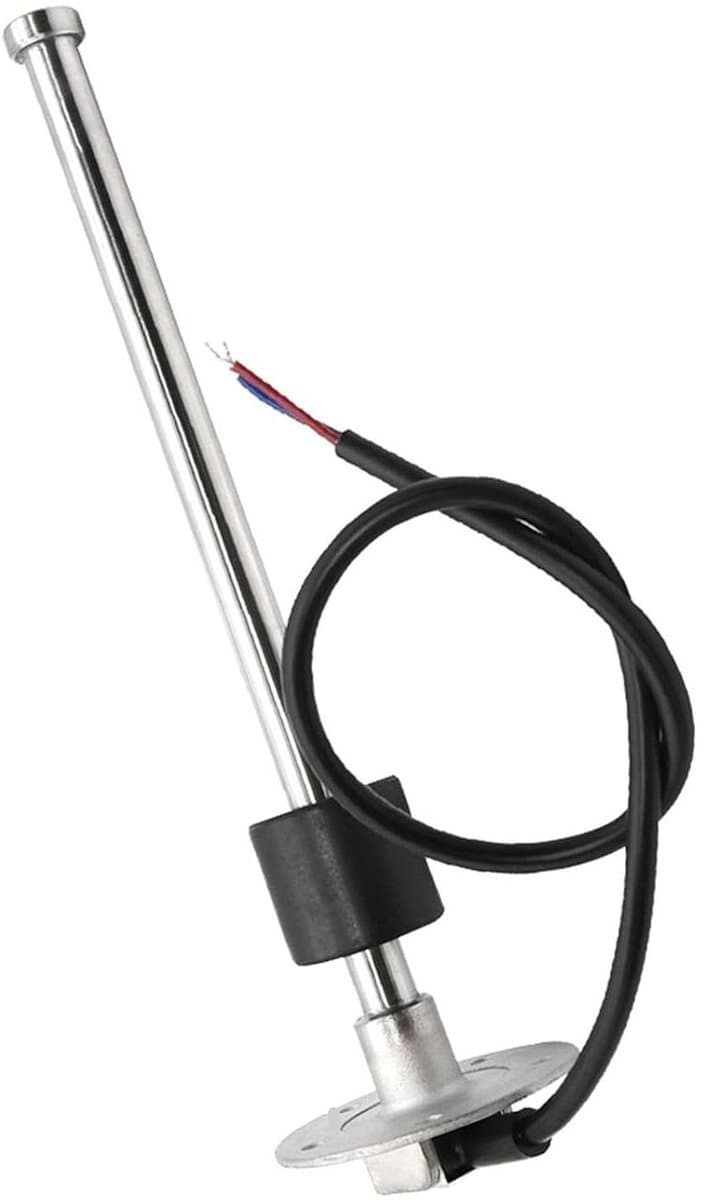 Brandstofniveaumeter - Brandstofmeter Watermeter - Voertuig Monitoring - 7 Kleuren Verlichting - 52 mm - Zwart