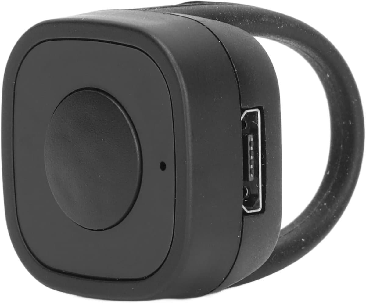Draadloze Bluetooth Afstandsbediening voor Pagina Omzetten, Mobiele Camera Ontspanner en Scroller voor Telefoon en Tablet
