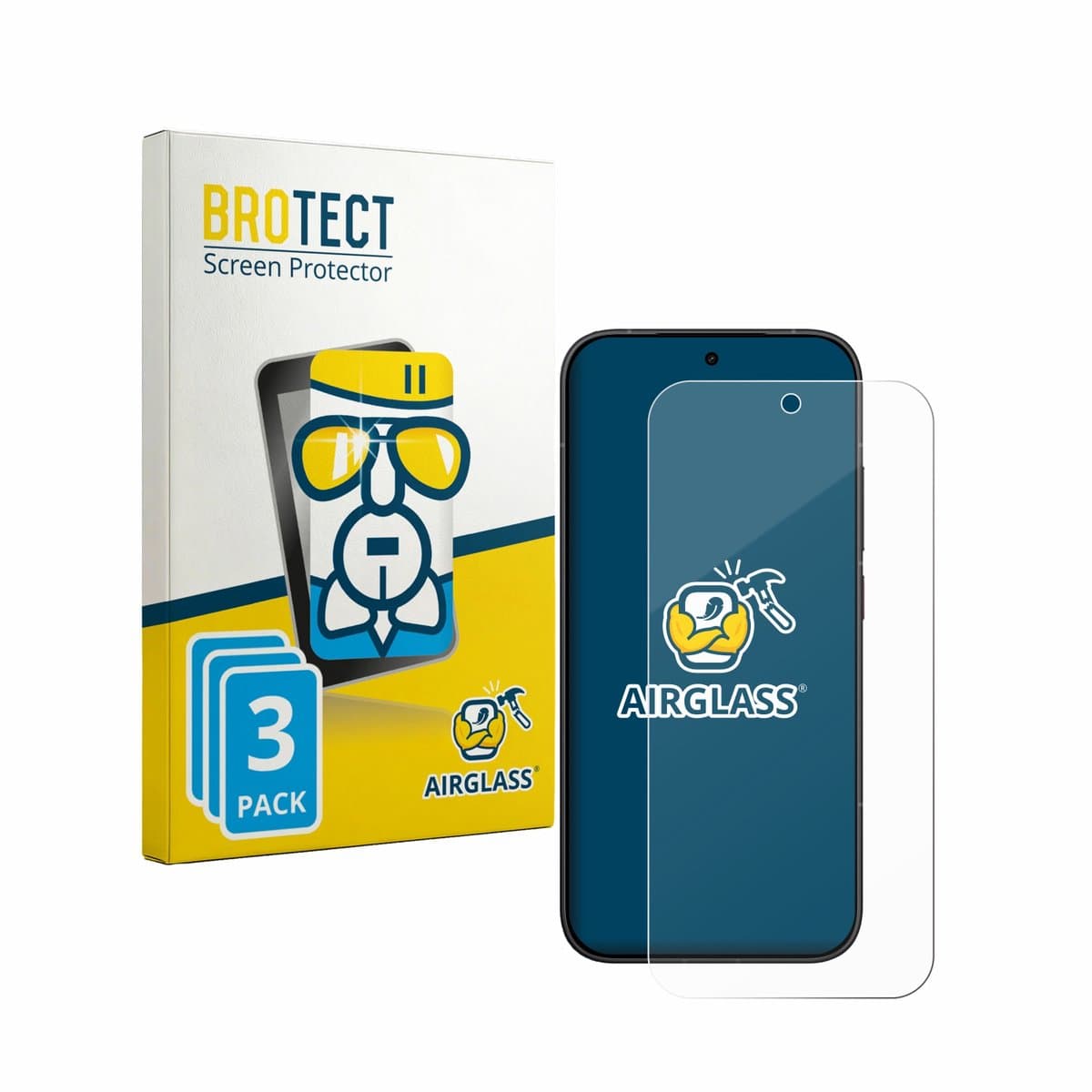 Screenprotector 3 Stuks voor Xiaomi Poco X8 Pro Iron Man Edition Beschermglas transparant