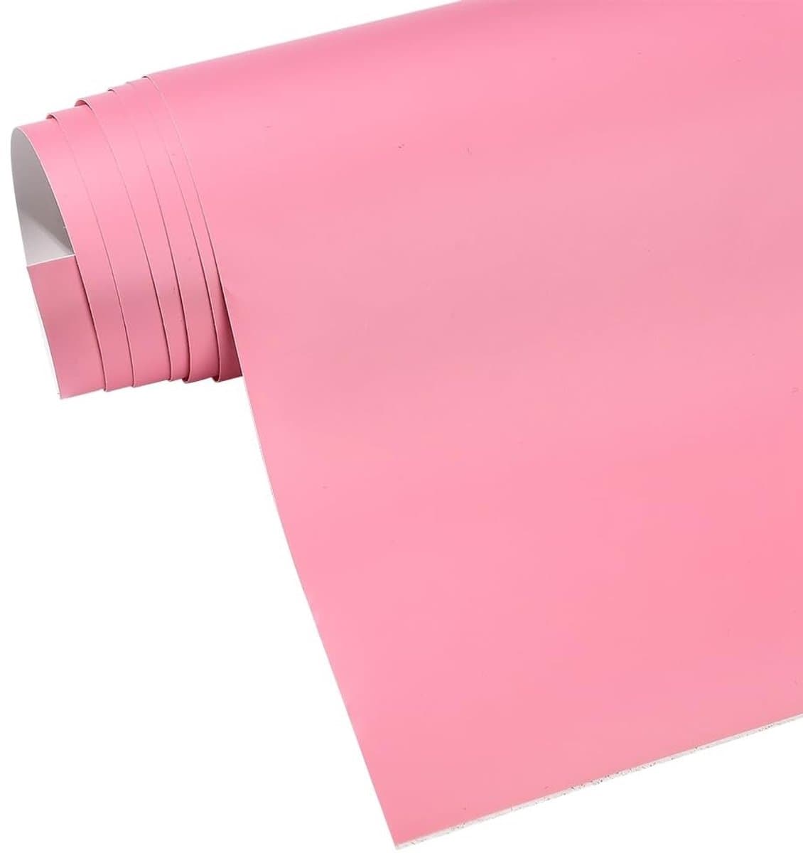 Cosensi - Car Wrapping Foil - Tuning Folie - Romantische Matte Roze - Car Film - Perfect voor Auto Motorfiets Fiets - 30 x 152 cm
