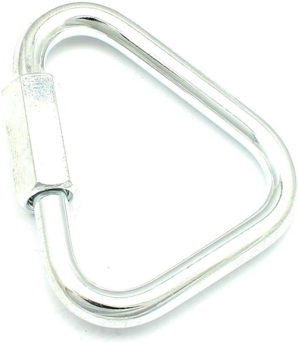 Ketting Schakel - Snelsluiting Schakel - Ketting Verbinding - Verzinkt Staal - 104 mm - Zinkkleurig